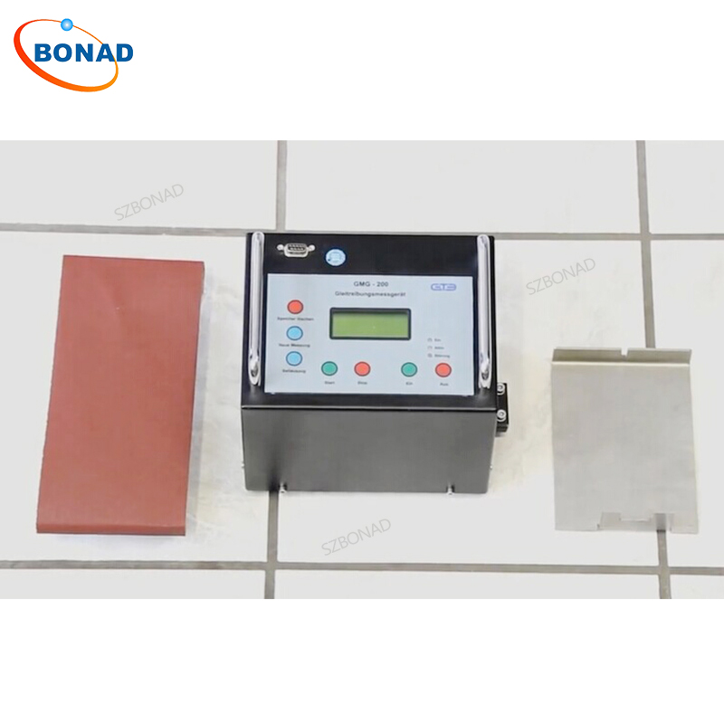 DIN 51131地闆防滑性測試（滑動摩擦係數的測量方灋）